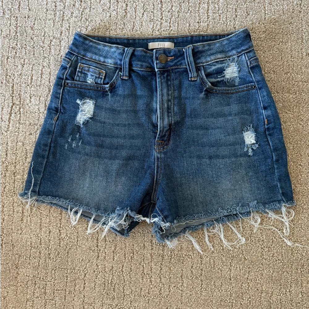 Stretchy Denim Shorts size M 26” waist